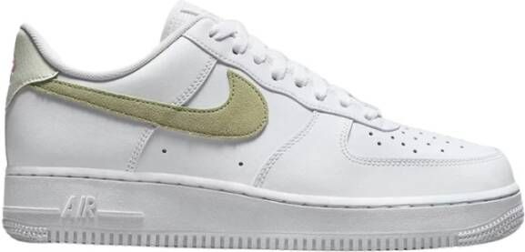 Nike Lage Witte Olijf Sneakers Vrouwen