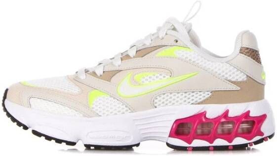 Nike Lage Zoom Air Sneaker Wit Mesh Multicolor Dames