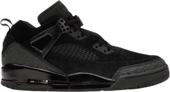 Jordan Spizike Kindersneakers Zwart Leer