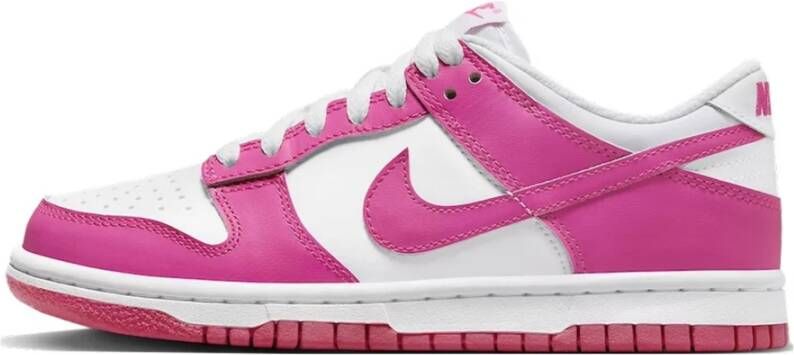 Nike Dunk Unisex Schoenen Wit Maat: 37.5 Leer Foot Locker