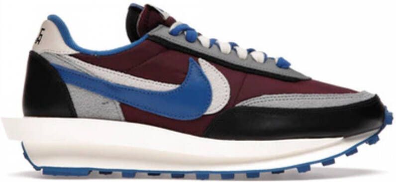 Nike Ld Waffle Sacai Undercoveright Maroon Team Royal Shoes Blauw Heren