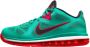 Nike Lebron Ix Low New Green Black Action Red White Schoenmaat 45 1 2 Sneakers DQ6400 300 - Thumbnail 4