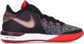 Nike Zoom Lebron Nxxt Gen Bred Black White-Black-University Red - Zwart
