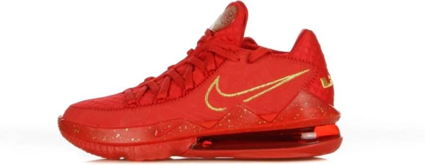 Nike LeBron Xvii Low PH Sneaker Red Heren