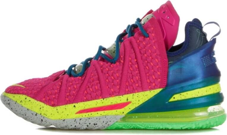 Nike LeBron Xviii Los Angeles Night Hoge Top Schoen Multicolor Heren