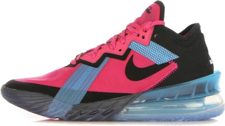 Nike LeBron Xviii Low Neon Nights Sneakers Pink Heren