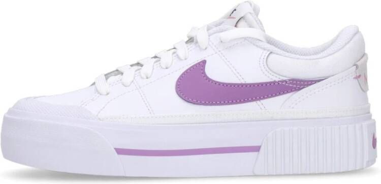 Nike Legacy Lift Lage Schoen Wit Fuchsia Zwart