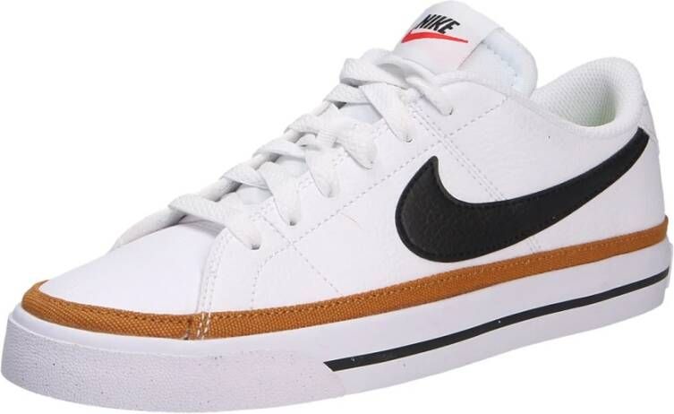 Nike Waffle Debut Sneakers Heren Black White Orange Clear