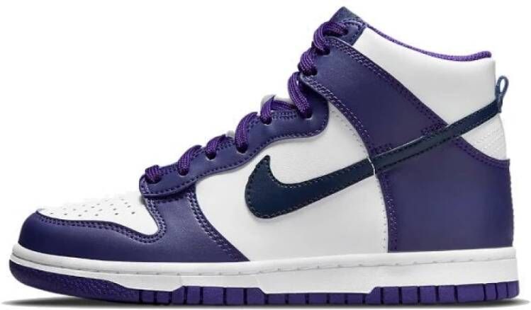 Nike Leren Dames Sneakers Purple Dames
