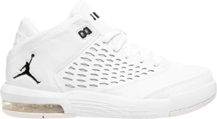 Nike Leren Jordan Flight Origin 4 Sneakers White Heren
