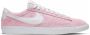 Nike Leren Low-Top Sneakers Roze Heren - Thumbnail 1
