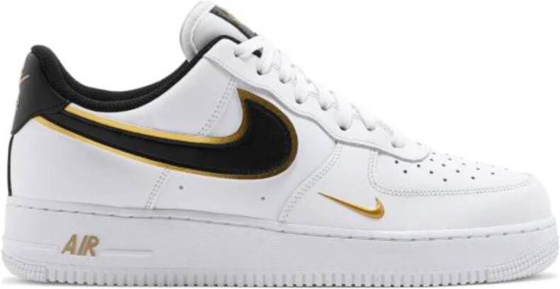 Nike Leren Sneakers Wit Heren