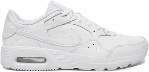 Nike Leren Veters Rubberen Zool Sneaker