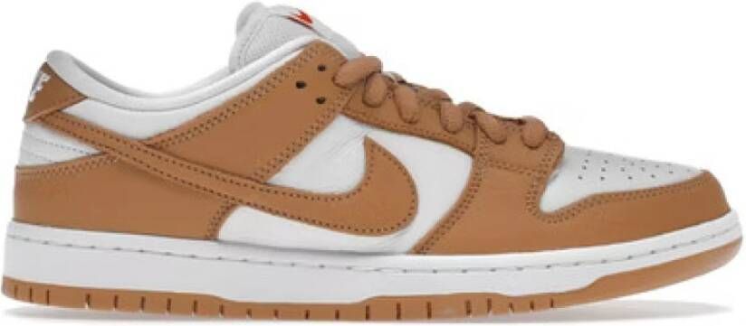 Nike Verouderde Cognac SB Dunk Low Sneakers Bruin Heren