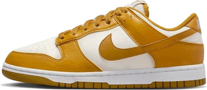 Nike Wmns Dunk Low Next Nature Basketball Schoenen phantom gold suede white volt maat: 36.5 beschikbare maaten:37.5 38 40.5 36.5 41