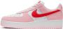 Nike Air Force 1 Low Heren Schoenen Pink Leer Foot Locker - Thumbnail 1