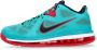 Nike Lebron Ix Low New Green Black Action Red White Schoenmaat 45 1 2 Sneakers DQ6400 300 - Thumbnail 1