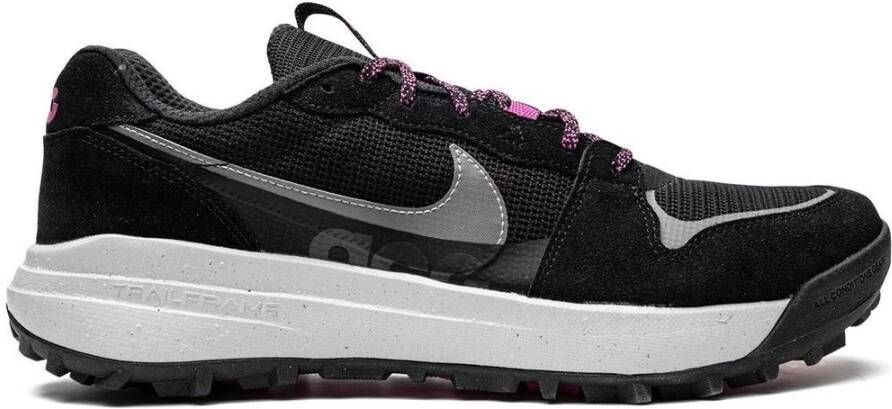 Nike Lowcate Sneakers in Zwart Grijs Kleur Zwart