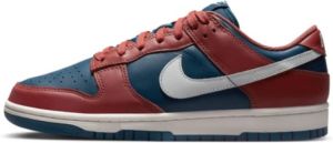 Nike "Luxe Stoffen Sneakers" Rood Dames