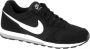 Nike Md Runner 2 Gs 807316-001 Zwart Dames - Thumbnail 4