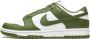 Nike "Medium Olive Dunk Low Sneakers" Groen Heren - Thumbnail 1