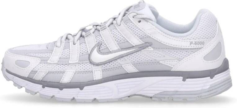 Nike P-6000 Dames Schoenen Wit Maat: 36.5 Mesh Synthetisch Foot Locker