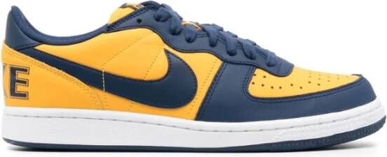 Nike Lage 'Michigan' Sneakers Universiteit Goud Marineblauw-Wit Multicolor