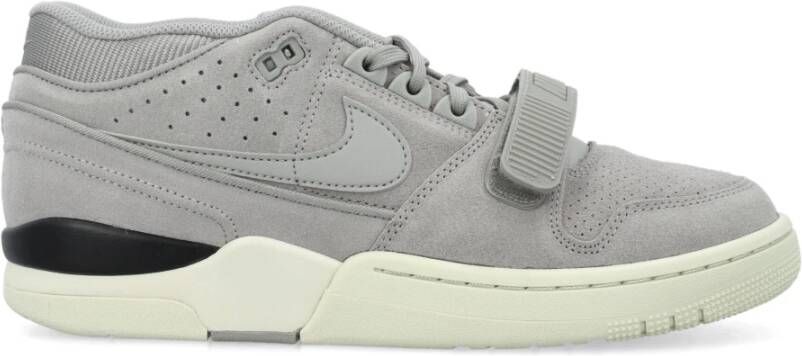 Nike Moderne Mid-Cut Leren Sneakers Gray Dames