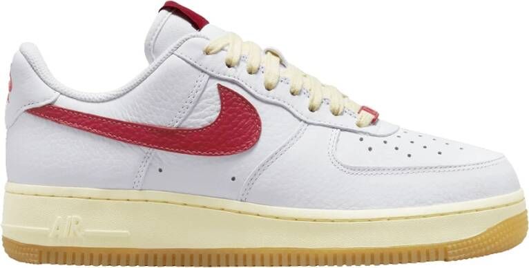 Nike Sneakers Wmns Air Force 1 '07 'Summit White University Red'