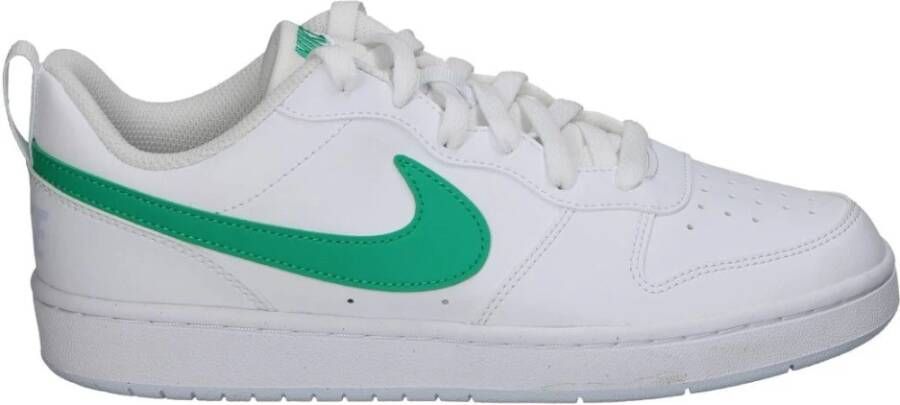 Nike Jongens Lage Court Borought Sneakers White Heren