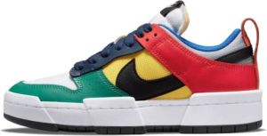 Nike "Multi-Color Dunk Low Disrupt Sneakers" Rood Unisex