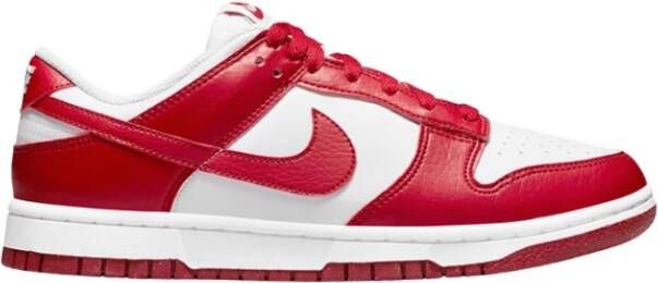 Nike Next Nature Wit Rood Leren Sneakers Red Heren