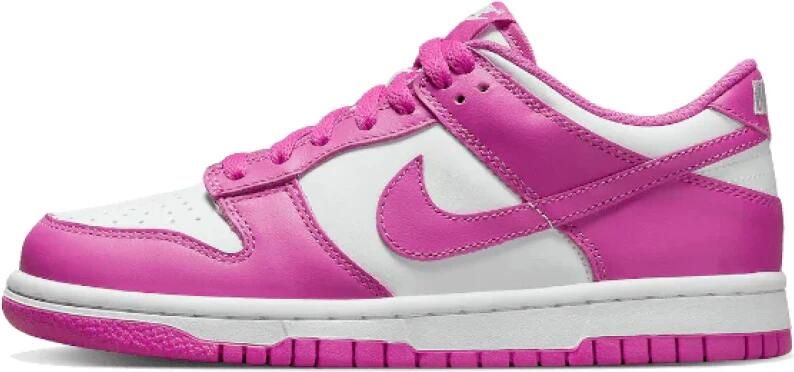 Nike Actieve Fuchsia Dunk Low Sneakers Pink Dames
