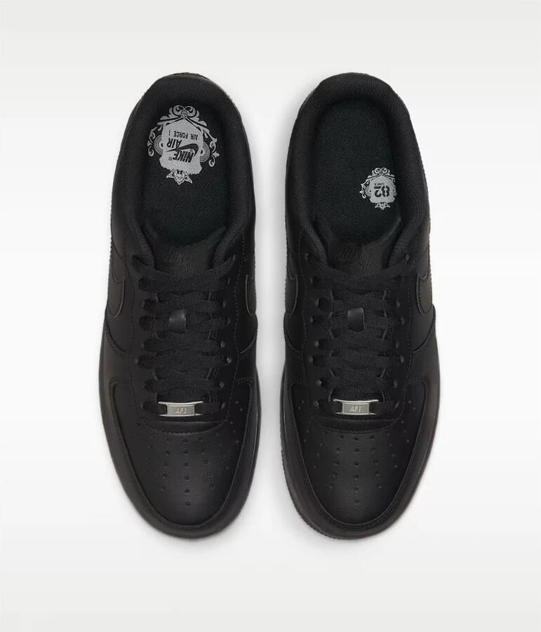 Nike Air Force 1 07 Leather Low Top Sneakers - Foto 3