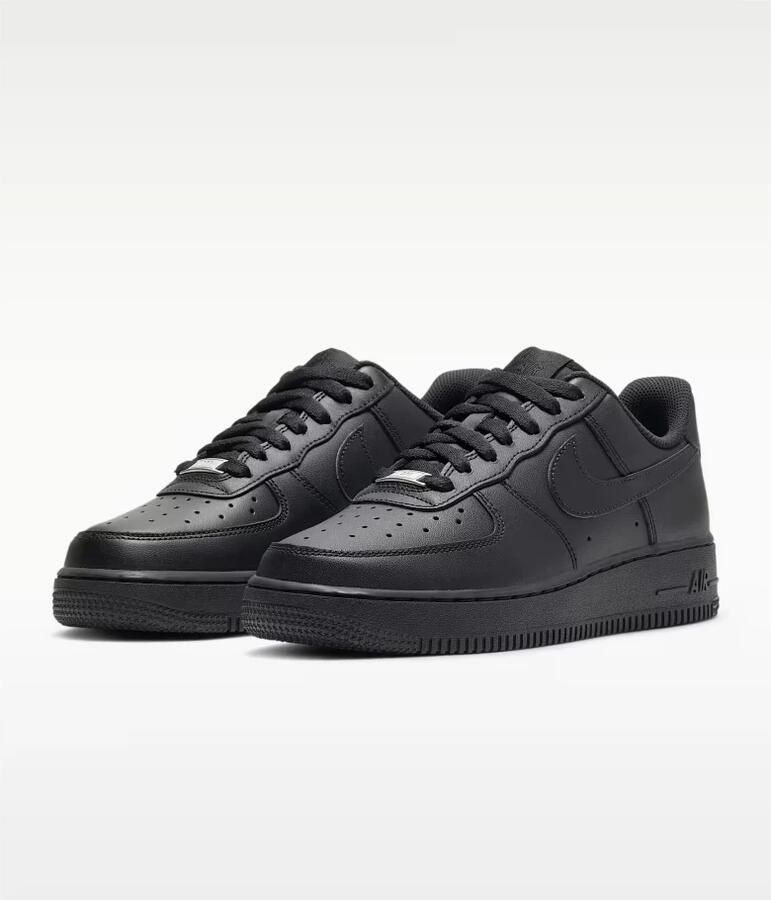 Nike Lage Sneakers -air-force-1-low-07-black-womens-1 - Foto 2