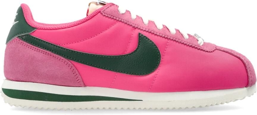 Nike Cortez Sneakers Dames Roze Mesh Synthetisch - Foto 2