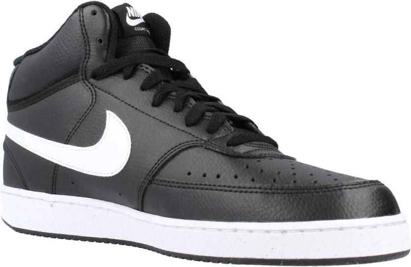 Nike Court Vision Mid Next Nature Herenschoenen Zwart