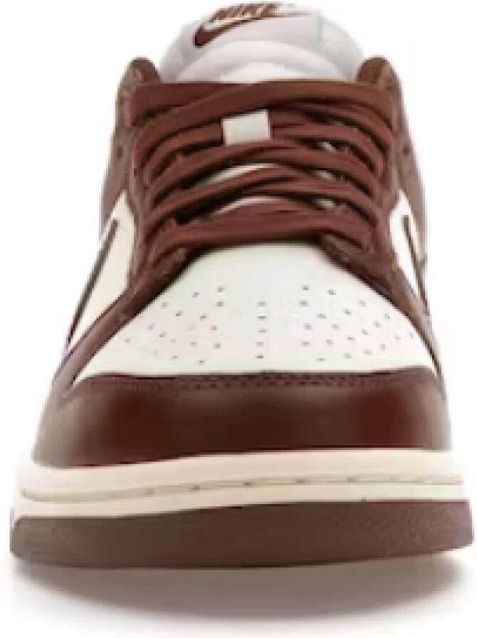 Nike Cacao Wow Dunk Low Blue Airbrush Sneakers Brown Dames