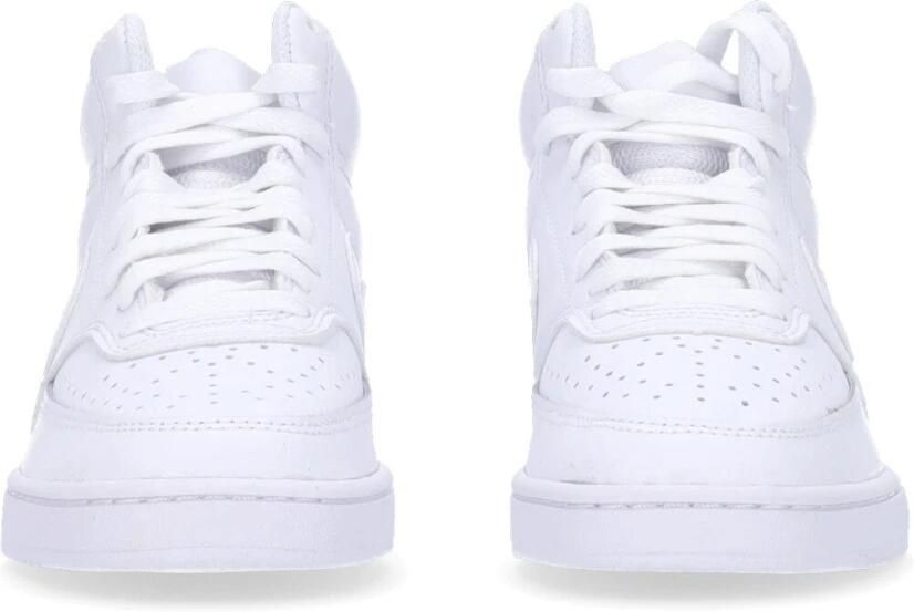 Nike Stijlvolle en Comfortabele Court Vision Mid Sneakers Wit Dames - Foto 3