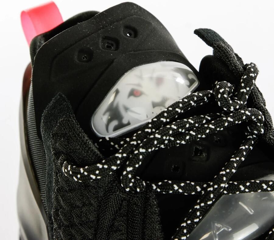 Nike LeBron 18 Heren Schoenen Black Textil Foot Locker - Foto 2