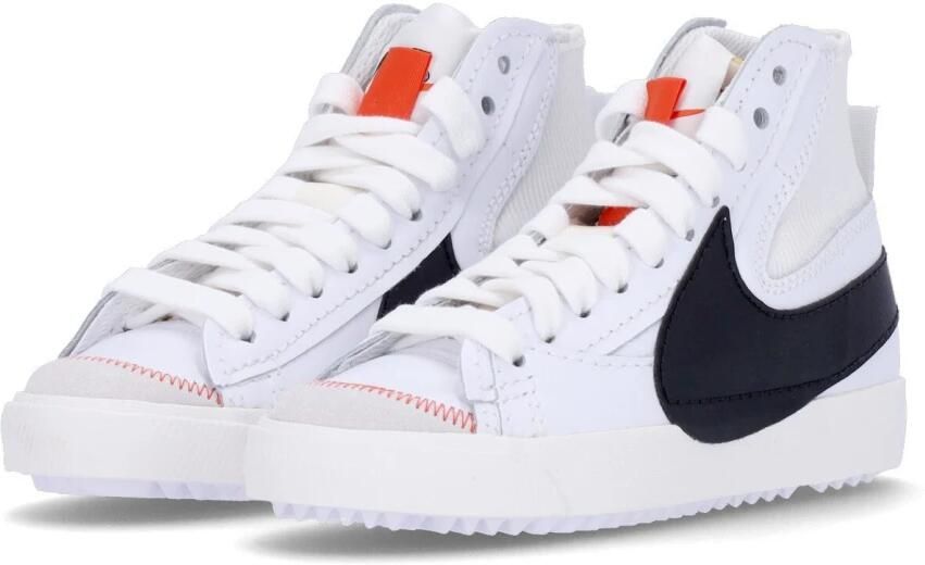 Nike Jumbo High-Top Sneaker Wit Zwart White Dames