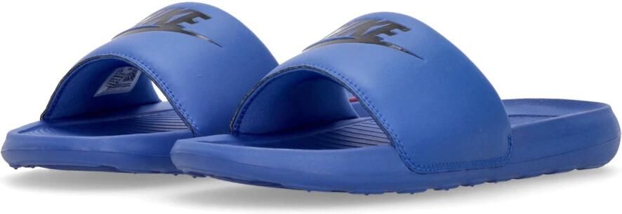 Nike Victori Heren Slippers en Sandalen Blauw Maat: 47.5 Mesh Synthetisch Foot Locker
