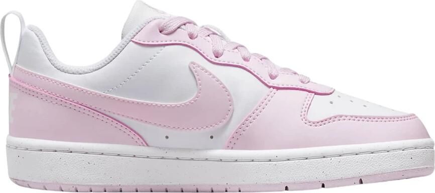 Nike Lage Sneakers Court Borough Low 2 SE White Pink Foam (GS) - Foto 2