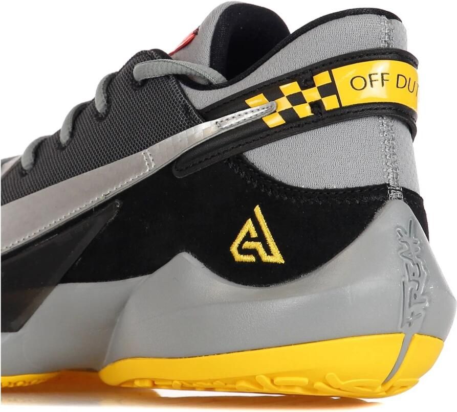 Nike Zoom Freak 2 Black Metallic Silver Particle Grey Schoenmaat 40 Basketball Performance Mid CK5424 006