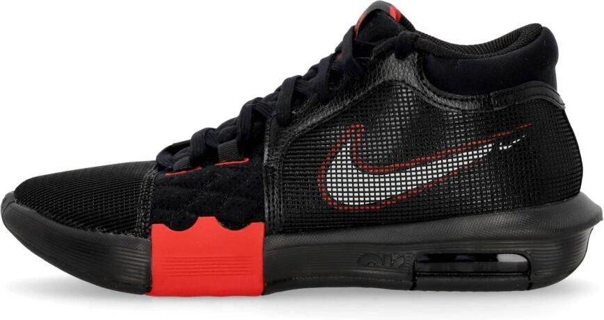 Nike LeBron Heren Schoenen Zwart Maat: 42.5 Mesh Synthetisch Foot Locker - Foto 2