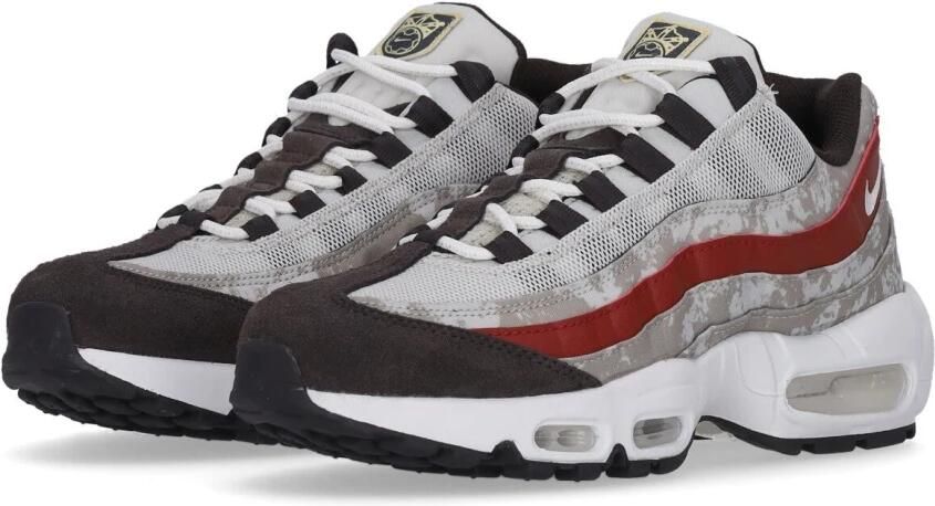 Nike Grijze voetbal-geïnspireerde Air Max 95 sneakers Grijs Heren