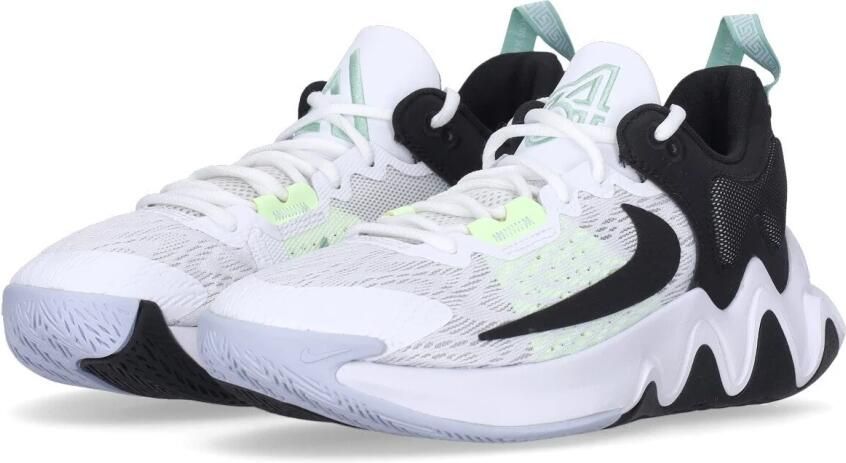 Nike Giannis Immortality 2 Greek Coastline White Black-Barely Volt-Grey Fog
