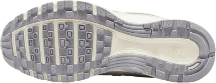 Nike P-6000 Sneakers Dames Grijs Mesh Synthetisch