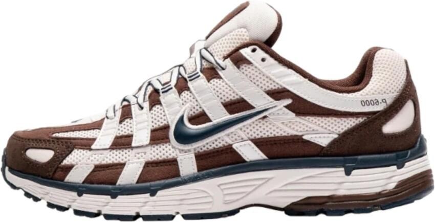 Nike P-6000 Heren Schoenen Bruin Maat: 40.5 Mesh Synthetisch Foot Locker - Foto 2