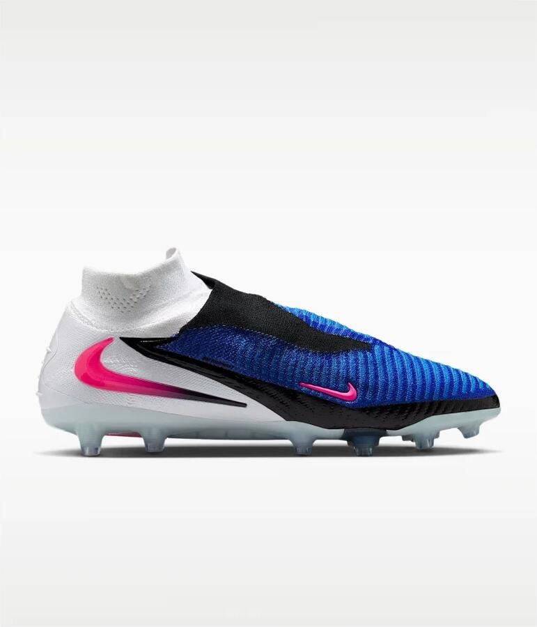 Nike Phantom 6 Elite High Cut AG-PRO Attack Racer Blue Roze Wit
